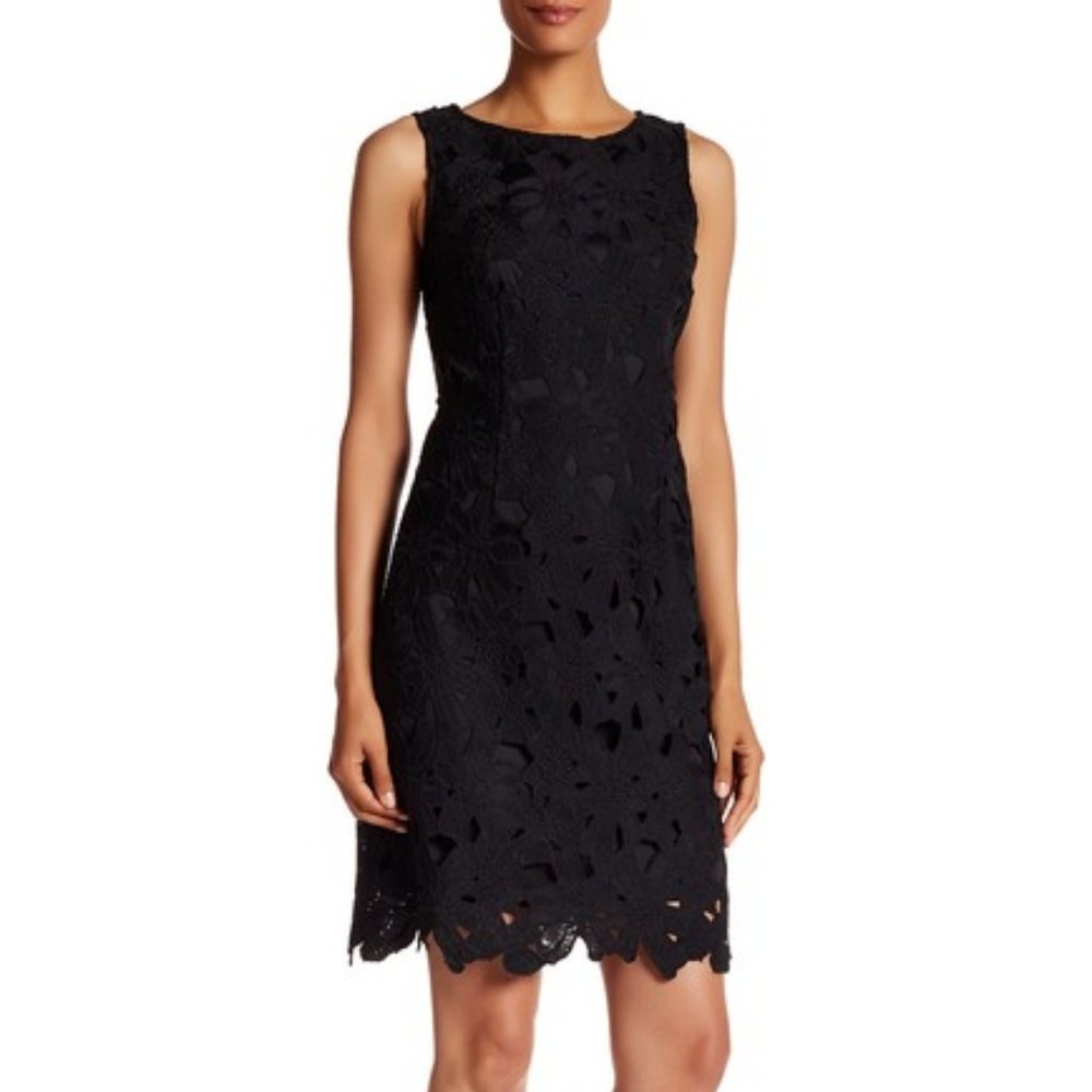 NWT Chetta B Floral Lace Dress